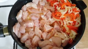 Куриная грудка с овощами за 20 минут. Сочная ВКУСНЯТИНА