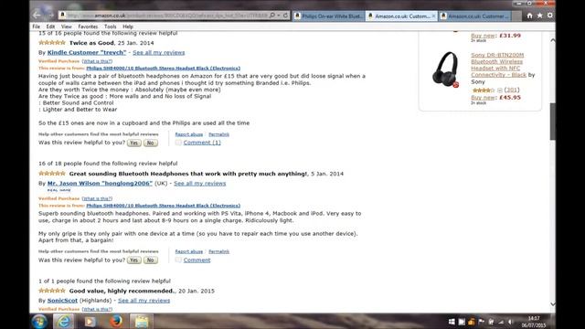 Philips Bluetooth SHB4000WT_10 headphones Review смотреть онлайн