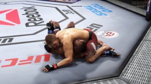 UFC БОЙ Хабиб Нурмагомедов vs Даниэль Кормье (com.vs com.)