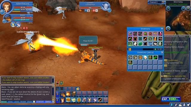 Digimon Master's Online 2012 Wind Valley Monster's смотреть онлайн