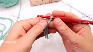 ВЯЗАНИЕ КРЮЧКОМ для Начинающих. Как связать первую петлю и Цепочка из Воздушных Петель.