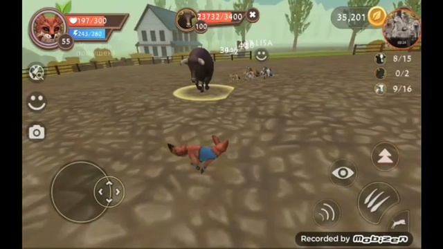 Как победить босса Фермы - Разъярённого быка в WildCraft смотреть онлайн