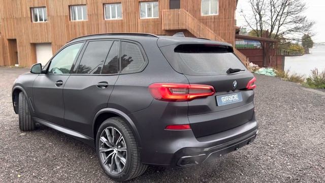 BMW X5 оклейка в матовую плёнку XPEL Stelth. смотреть онлайн