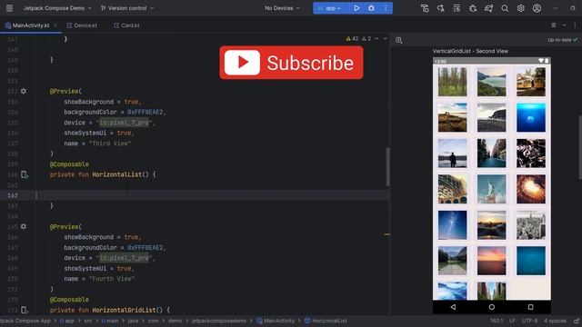 LazyColumn & LazyRow (Recyclerview) in Jetpack Compose | Android Studio Giraffe #jetpackcompose
