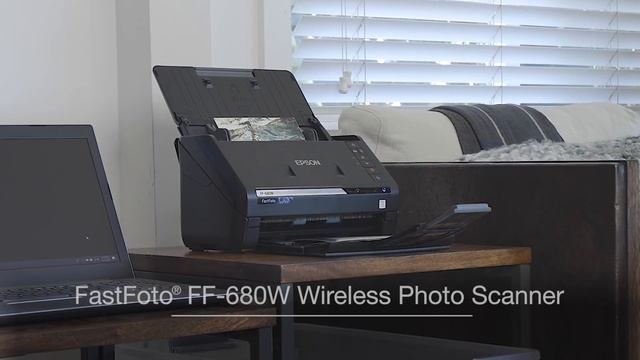 Epson FastFoto Wireless Photo Scanner | Take the Tour смотреть онлайн