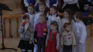 Рождественское Богослужение. Детская программа (младшая группа)