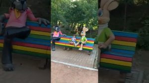 Аллея детства посёлок Пятиморск (Волгоград). Детский парк сказок в Пятиморске