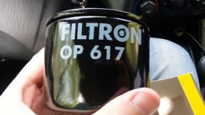 Filtron OP 617 фильтр масляный