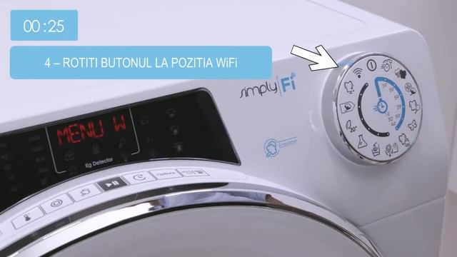 Instalare aplicatie Simply Fi masina de spalat rufe Candy Rapido | Flanco смотреть онлайн