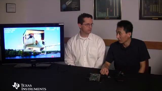 Demonstration of the Sitara Cortex-A8 AM3517 graphics capabi