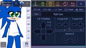 How I make Sonic the Hedgehog in Gacha Club *quick tutorial cause I’m lazy* (plz credit)