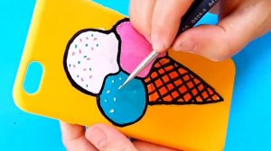 DIY PHONE CASES (Food-inspired) | Customizing Phone Cases