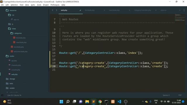 Laravel 9 CRUD Tutorial For Beginners | Laravel 9 Step By Step |  Laravel 9 Tutorial | Ajay Yadav
