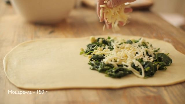 Турецкая лепешка с сыром и зеленью гёзлеме | Гёзлеме с фетой и шпинатом | ASMR рецепт