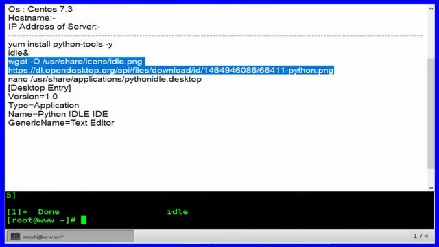 How To Install Python IDLE Editor on CentOS 7.3 смотреть онлайн
