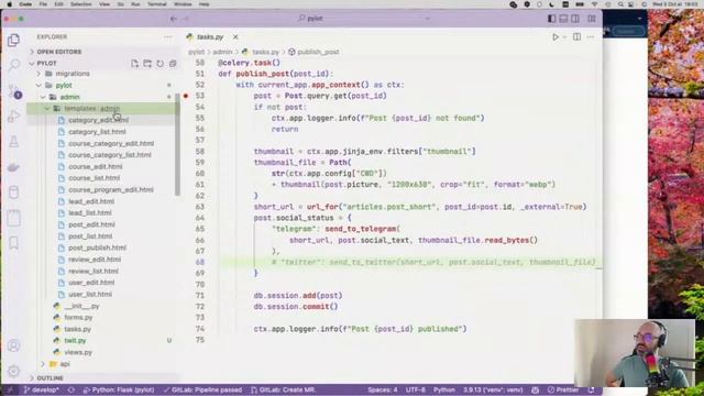 Архитектура проекта Pylot.me на Flask и как устроена совместная работа над проектом