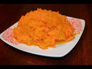 Салат из тыквы. /Salad of pumpkin.
