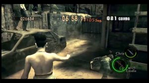 Resident evil  5 mercenaries reunion excella  tricell duo chris Hm  1010k WR :) 13:51