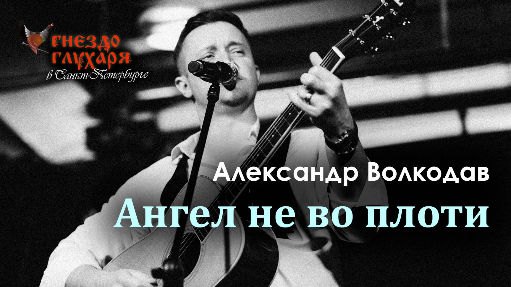 "Ангел не во плоти" Александр Волкодав - бард-клуб "Гнездо глухаря" Санкт-Петербург 10.02.24