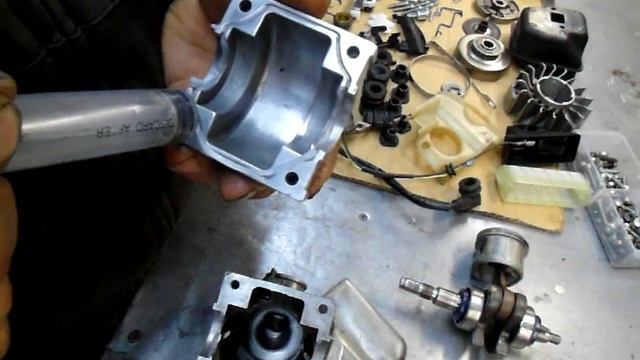 STIHL MS 250/230/210 ПОСОБИЕ ПО СБОРКЕ ЧАСТЬ 1 смотреть онлайн