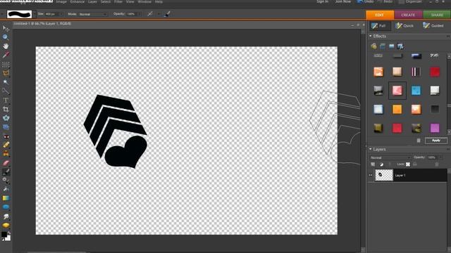 Tutorial Photoshop Elements 7 What is a layer style & how to use it смотреть онлайн