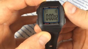 Обзор наручных часов Casio F-201W-1A - видео от Watch-Forum.RU