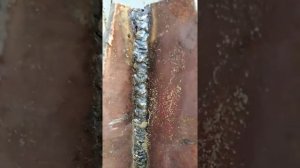 Работа вахтой. Сварщик с купленным наксом. Вертикальный шов жесть.