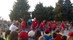 Шахтинский текстильщик, 4 смена 2013. Танец физруков;3