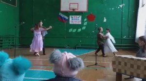 ТАНЕЦ "АХ, ЭТИ ТУЧИ В ГОЛУБОМ (3)" (Гладышево, ДК, 23 февраля)