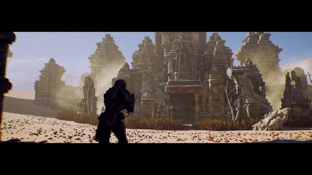 Руины проект выполнен в программ Unreal Engine 5.3