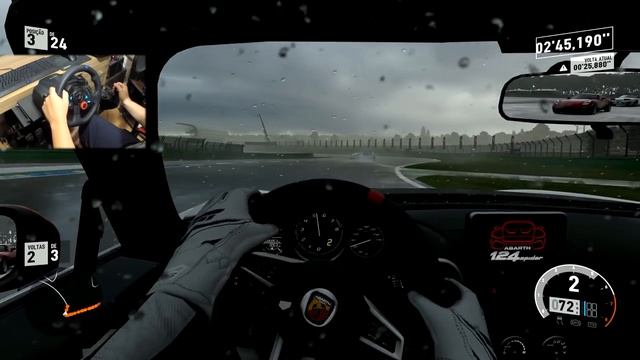 Fiat 124 Spider Abarth - CHUVARADA! ⛈️ | Pacote Samsung QLED TV | Forza Motorsport 7 + G29 смотреть онлайн