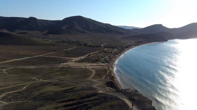 Мыс Хамелеон, Крым \ Cape Chameleon, Crimea \ видео с дрона смотреть онлайн