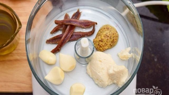 Соус для салата Цезарь с майонезом