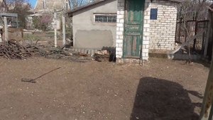 Проект "Дом". (4) Как мы быстро убрали траву с участка и как быстро очистили участок от мусора.