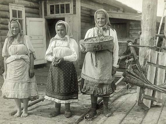 Красивые фотографии крестьянской жизни 19 век.