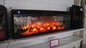 Электрический очаг InterFlame Freespace 50 LED FX QZ - как горит?