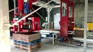 Пакетировщик. Сухая линия по перекладке (упаковке) тротуарной плитки (брусчатки)