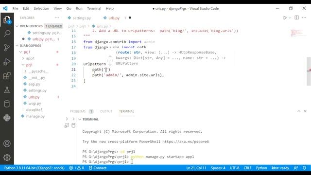 Django App | How To Create Django App | Python Django Project Tutorial for Beginners Part 2 |