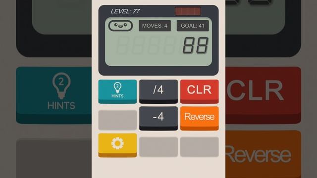 Calculator: The Game - Level 77