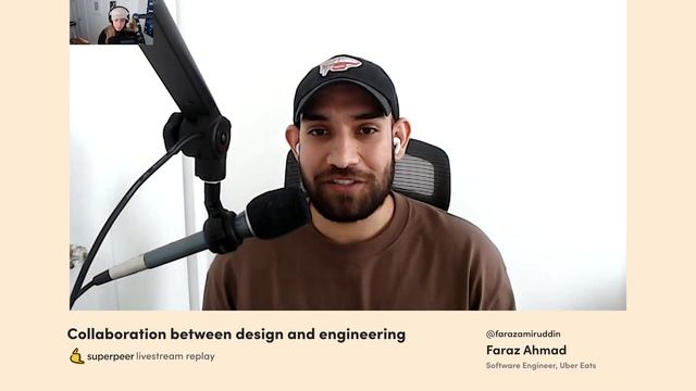 Design & Engineering Collaboration with Uber Engineer Faraz Ahmad (Livestream Repost) смотреть онлайн