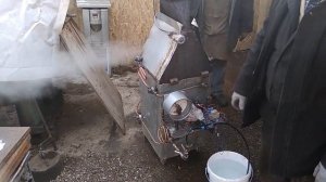 Паровой котел- двигатель