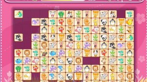 Игра Маджонг Соедини Зверьков