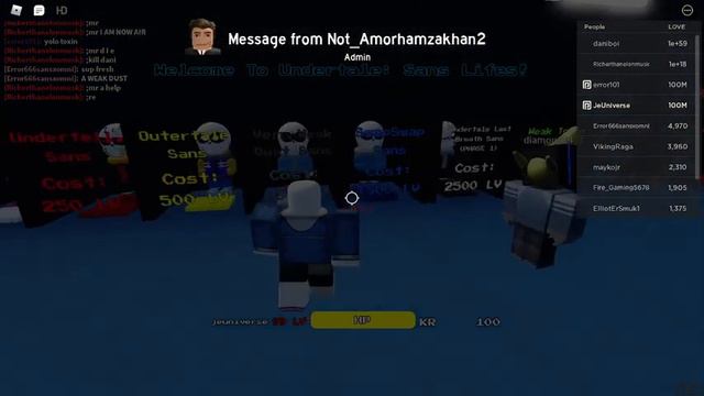 Undertale: Sans Lives! смотреть онлайн