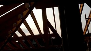 Второй свет. Стропильная система с длиною стропил 9 м.