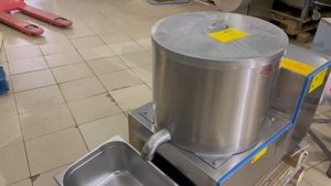 Центрифуга для отжима сырных, рыбных палочек и др.полуфабрикатов от фритюрного масла | Vega DM Mini