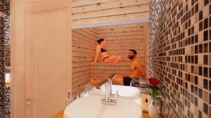 Одноэтажный дом со вторым светом и удобной планировкой. Планировка дома 8 на 13,5 метров.