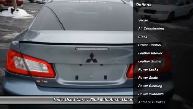 2009 Mitsubishi Galant ES Stroudsburg PA 18360 смотреть онлайн