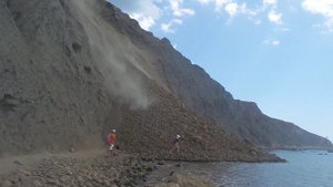Обвал в Лисьей бухте