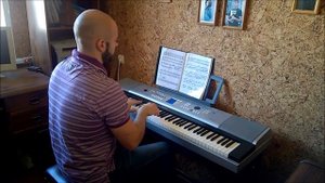 J.S. Bach -Toccata and Fugue in D Minor Yamaha DGX-520