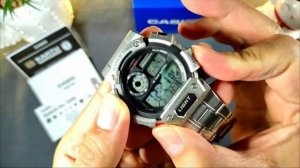 Casio Module 3458 AE-1400WH | Time & Date Settings (Manual) | Digital World Time
